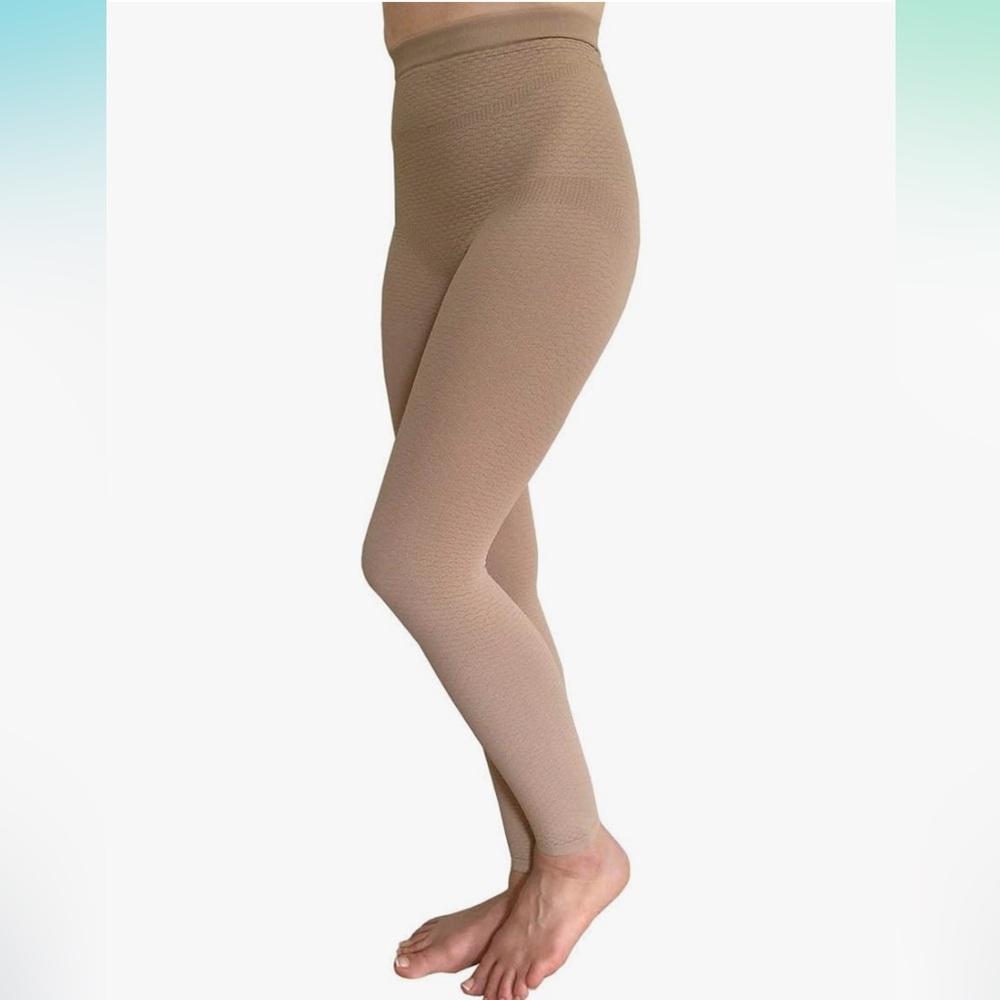 Bioflect Women’s Bioactive Raised Massaging Knit Supportive Compression Leggings
